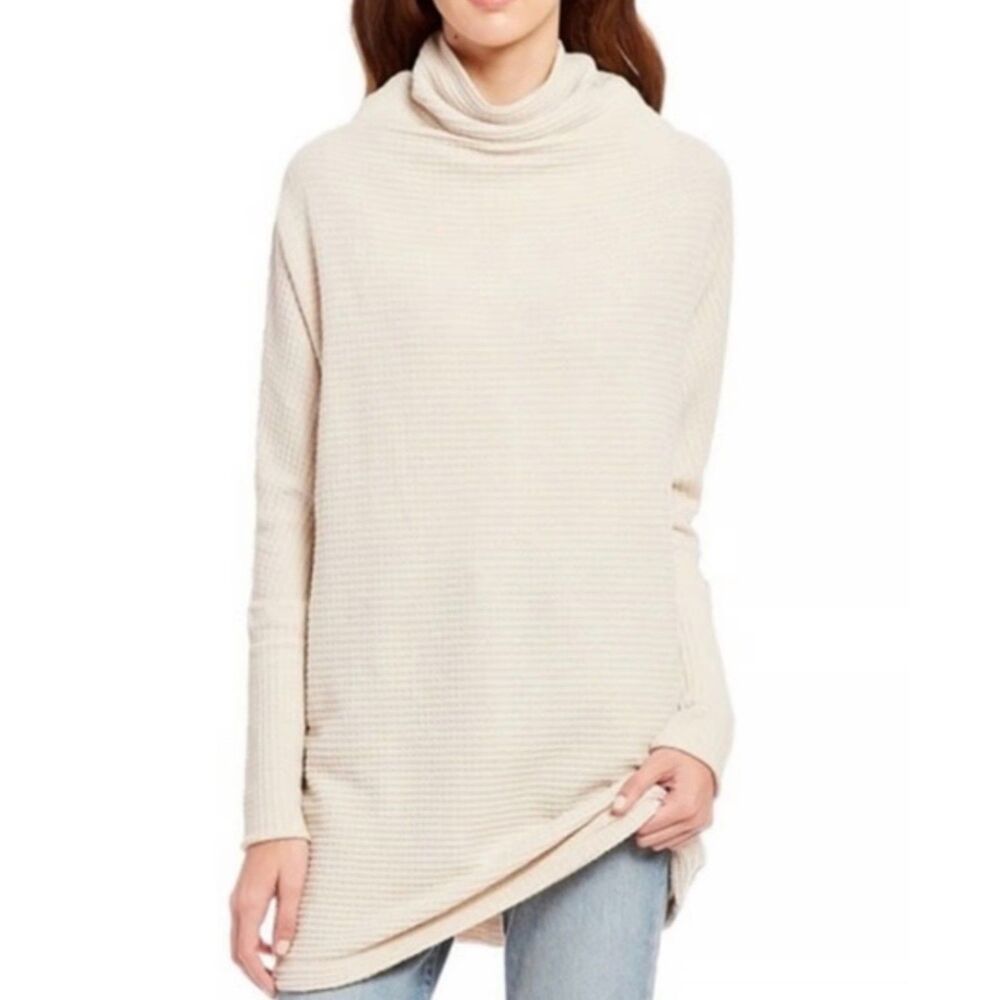 Oversized Turtleneck Free People Knit Sweater